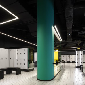 تصویر - باشگاه تناسب اندام Kometa Black Fitness Club ٬ اثر تیم YoYo Bureau ٬ روسیه - معماری