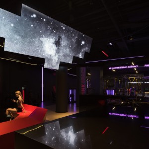 تصویر - باشگاه تناسب اندام Kometa Black Fitness Club ٬ اثر تیم YoYo Bureau ٬ روسیه - معماری