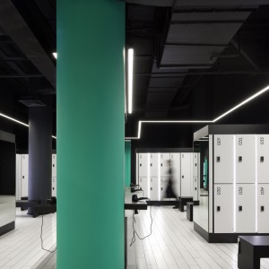 تصویر - باشگاه تناسب اندام Kometa Black Fitness Club ٬ اثر تیم YoYo Bureau ٬ روسیه - معماری