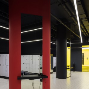 تصویر - باشگاه تناسب اندام Kometa Black Fitness Club ٬ اثر تیم YoYo Bureau ٬ روسیه - معماری