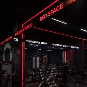 تصویر - باشگاه تناسب اندام Kometa Black Fitness Club ٬ اثر تیم YoYo Bureau ٬ روسیه - معماری