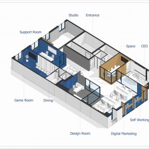 تصویر - دفتر اداری Prime Office | طراحی لادن کمالی و نگین خندان | مشهد - معماری