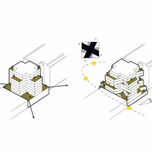 تصویر - مجتمع مسکونی Cube اثر HawkinsBrown ، انگلستان - معماری