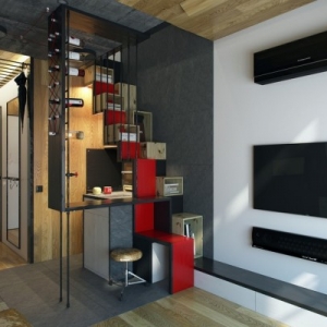 عکس - آپارتمان کوچک 18 متر مربعی،اثر 1-studio