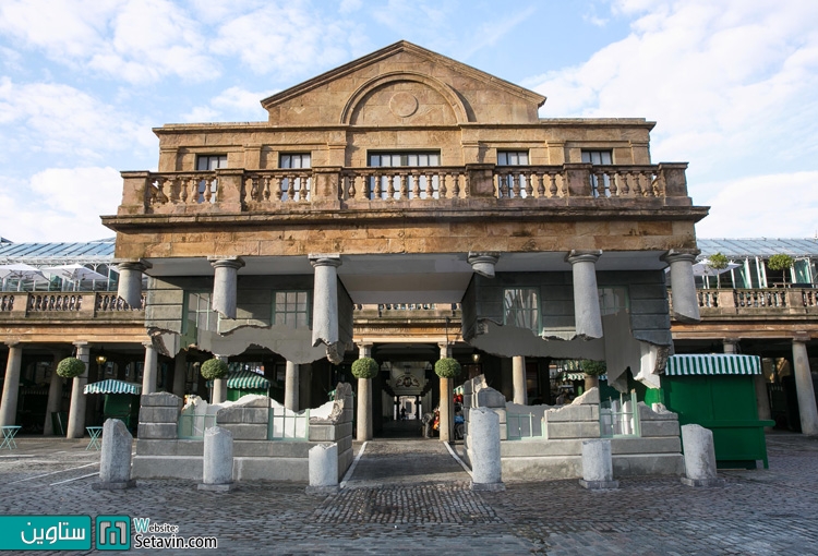 ساختمانی معلق در Covent Garden