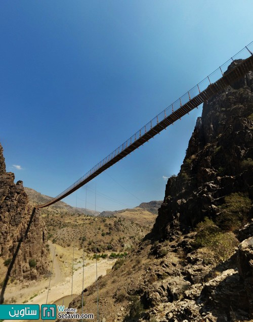 ترسناک ترین پل معلق ایران
