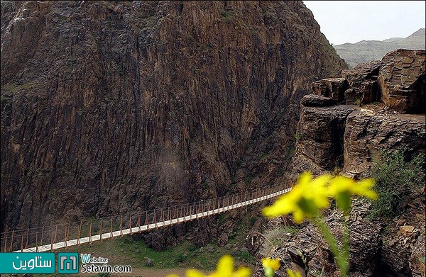 ترسناک ترین و بلندترین پل معلق ایران