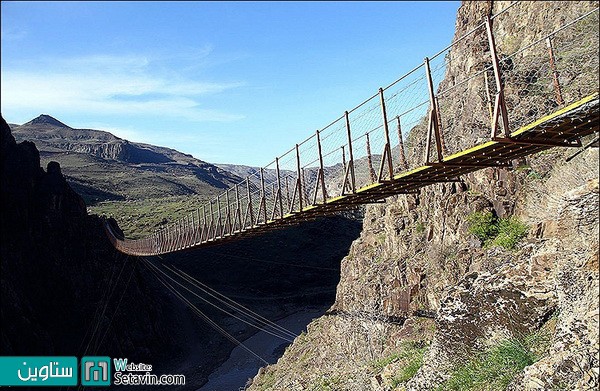 ترسناک ترین پل معلق ایران