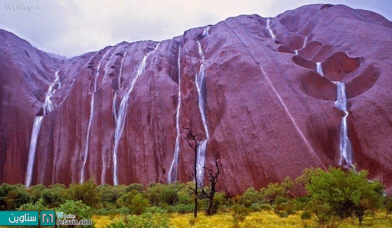 آبشار Uluru منظره ای کم نظیر دراسترالیا