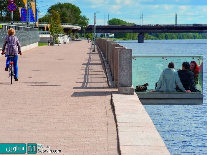 بازسازی تقاطع Spikeri و مسیر کنارآب Daugava در لتونی