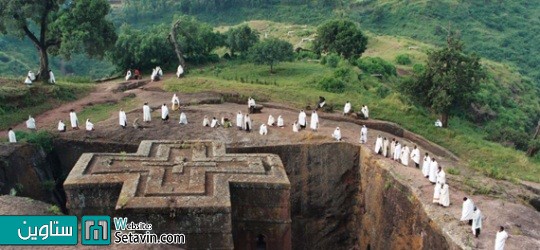 کلیسای لالی بلا در اتیوپی