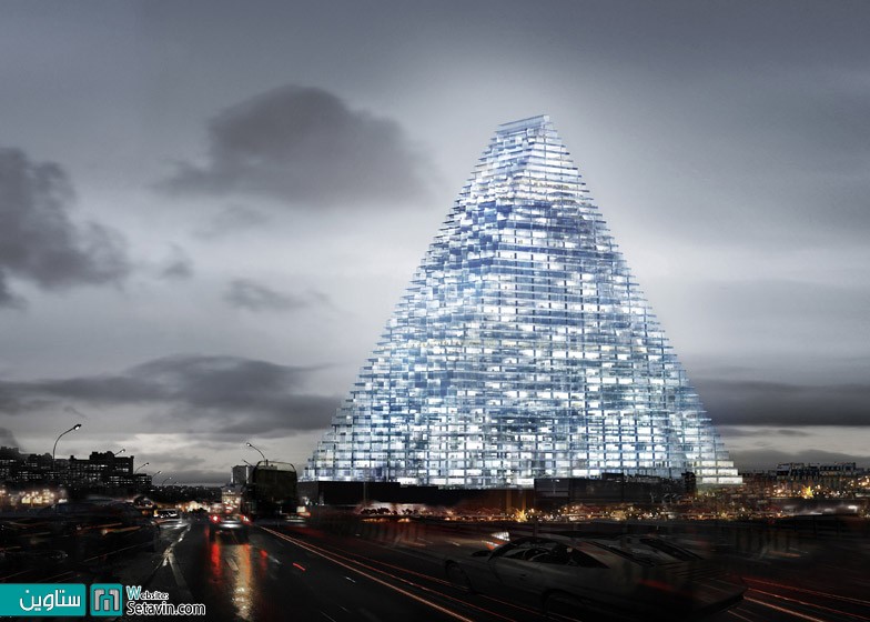 برج مثلثی پاریس اثر herzog & de meuron