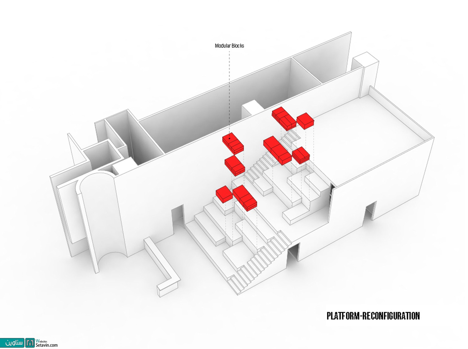 کلاس آموزش دوچرخه ثابت síclo اثر rojkind arquitectos 