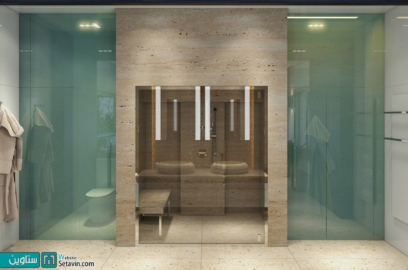 طراحی حمام های لوکس و رویایی