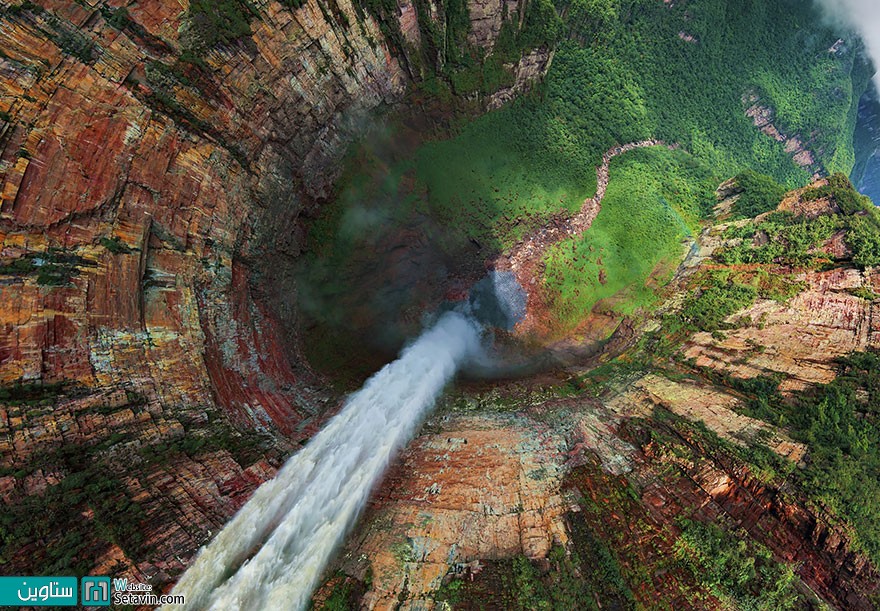 Churun-meru آبشار اژدها ،ونزوئلا