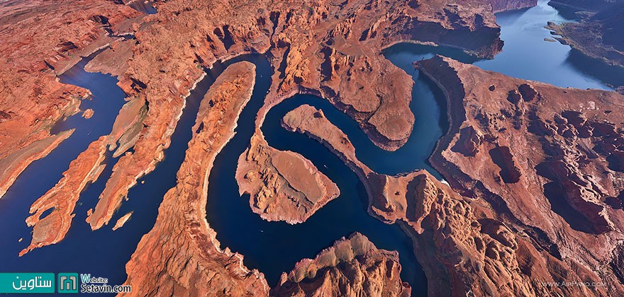 دریاچه Powell در Utah-Arizona آمریکا