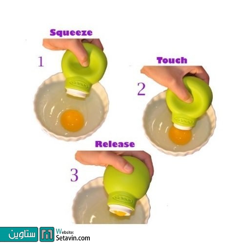 جداکننده زرده و سفیده تخم مرغ