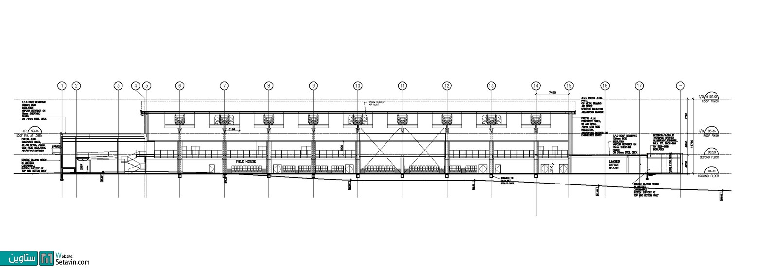 سالن ورزشی Abilities Centre اثر تیم معماری B+H در کانادا