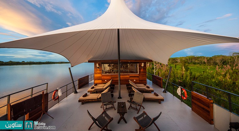 هتل 5 ستاره شناور Aria Amazon اثر معمار Jordi Puig
