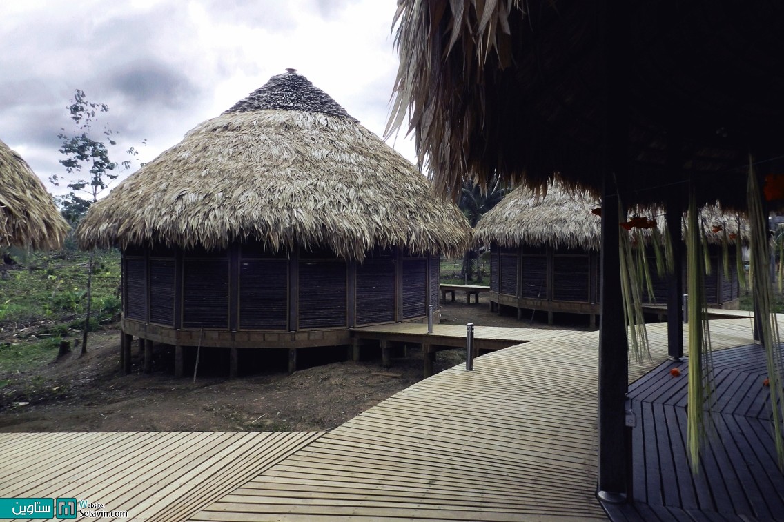 روستا توریستی , Kipará Dé Embera , تیم طراحی Juan Pablo Dorado و Oficina Suramericana de , کلمبیا