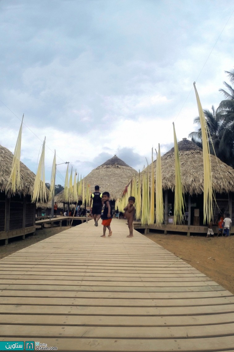 روستا توریستی , Kipará Dé Embera , تیم طراحی Juan Pablo Dorado و Oficina Suramericana de , کلمبیا