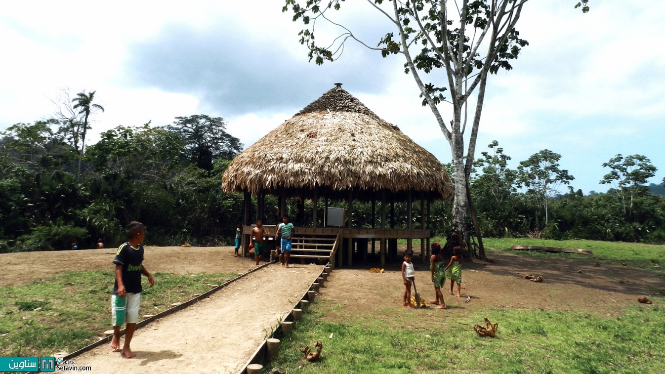 روستا توریستی , Kipará Dé Embera , تیم طراحی Juan Pablo Dorado و Oficina Suramericana de , کلمبیا