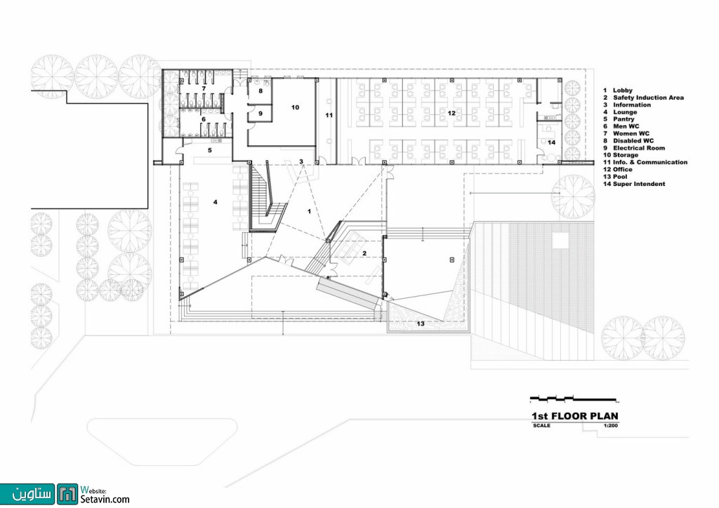 ساختمان اداری شرکت ملی نفت تایلند PTTEP-S1 اثر  تیم طراحی Office AT در تایلند