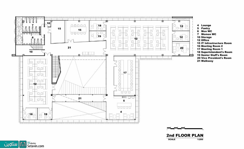 ساختمان اداری شرکت ملی نفت تایلند PTTEP-S1 اثر  تیم طراحی Office AT در تایلند