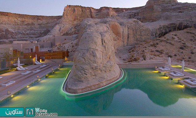 هتل Amangiri Resort , هتلی زیبا در دل کویر جنوب غربی آمریکا