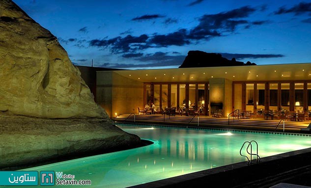 هتل Amangiri Resort , هتلی زیبا در دل کویر جنوب غربی آمریکا