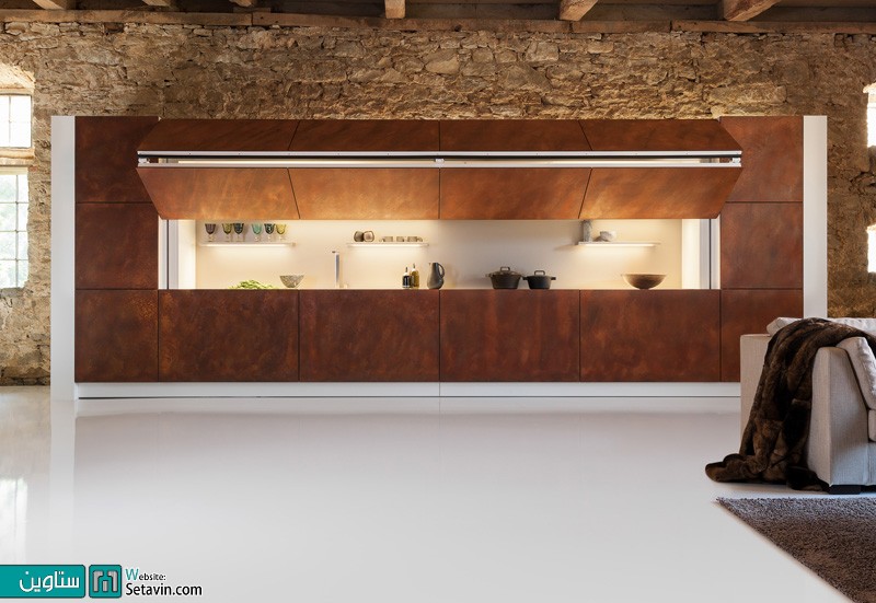 طراحی آشپزخانه خلاق , اثر Warendorf , آلمان