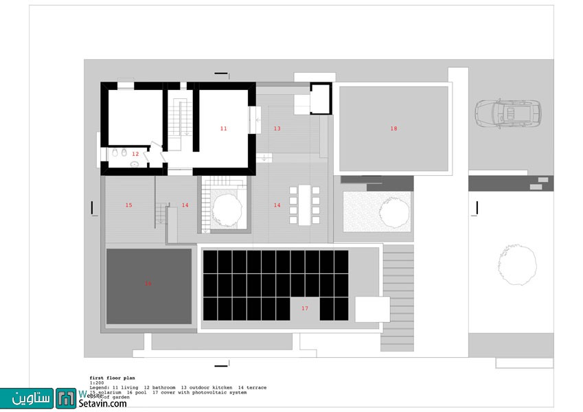 خانه زیبای B اثر Unostudio Architetti associati در ایتالیا