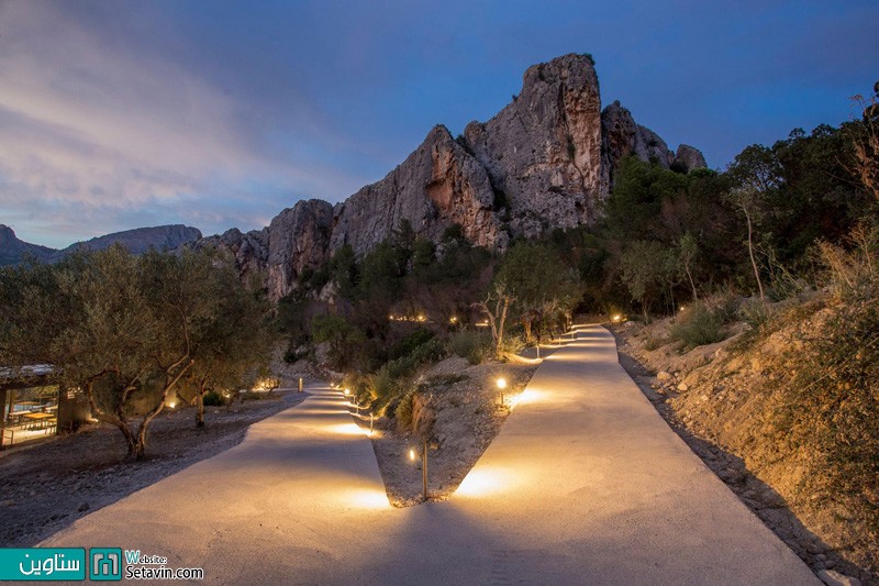 هتل Vivood Landscape در دامنه دره Guadalest اثر Daniel Mayo , اسپانیا