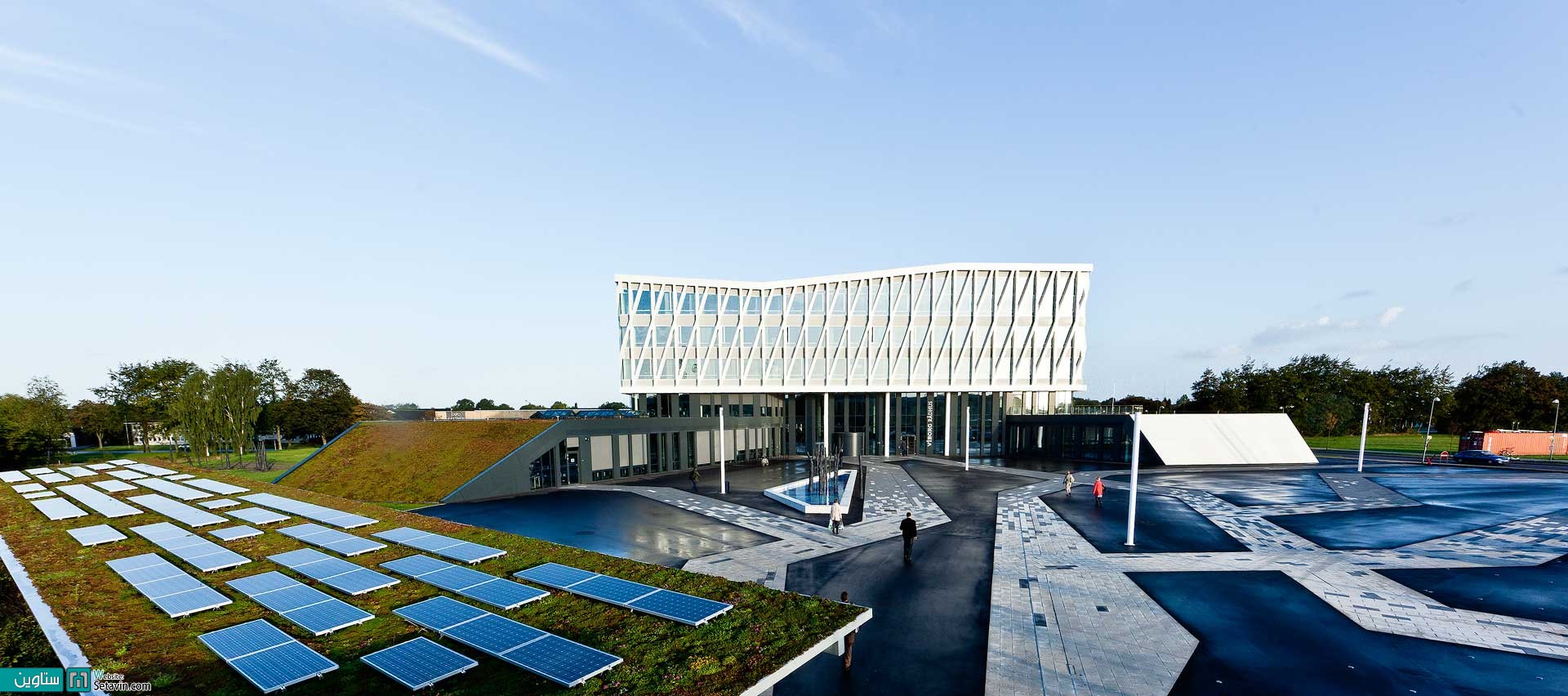 تالار شهر viborg اثر Henning Larsen