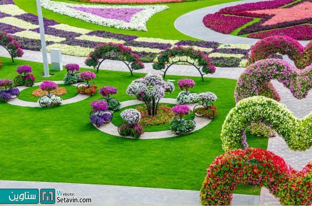 بزرگترین باغ گل جهان