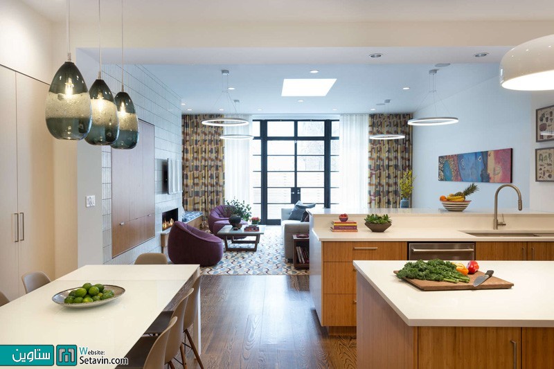 طراحی داخلی آپارتمانی در نیویورک اثر Ben Herzog و Kiki Dennis