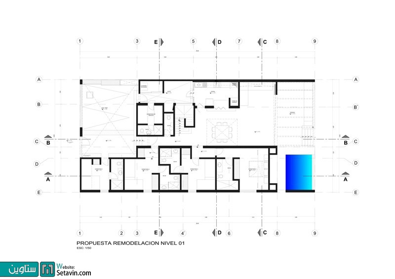 بازسازی خانه ساحلی در پرو اثر DA-LAB Arquitectos