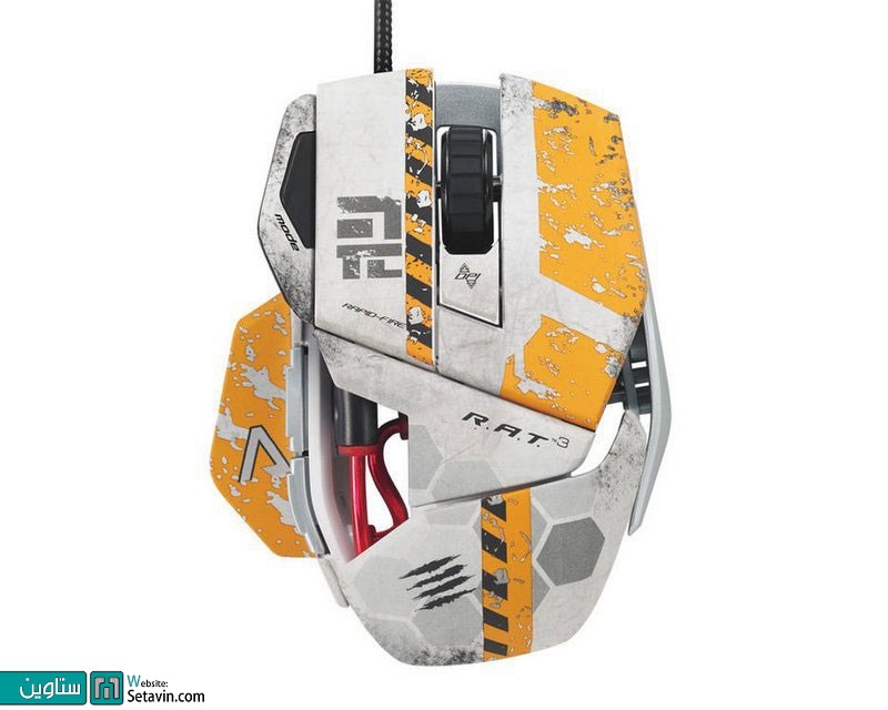 موس زیبا و خاص Titanfall R.A.T.3 اثر Mad Catz