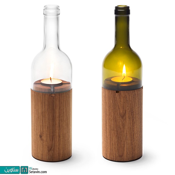 راهکارهای جذاب برای استفاده از بطری های شیشه ای