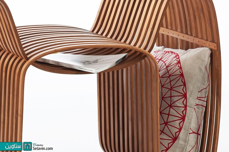 صندلی خلاقانه همراه با فضای ذخیره سازی