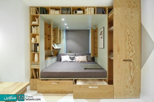 طراحی هوشمندانه اتاق خواب