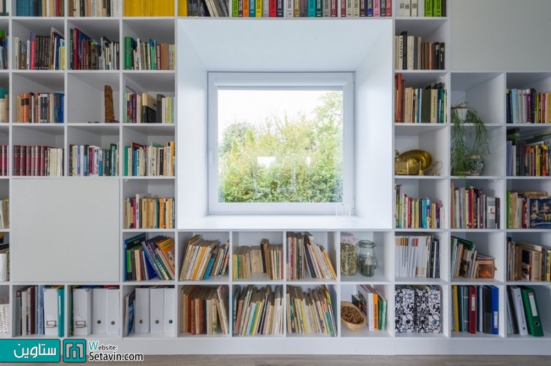 کتابخانه دیواری در مجارستان